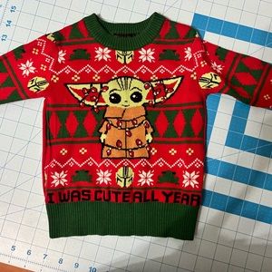 Star Wars 9-12 month Ugly Sweater